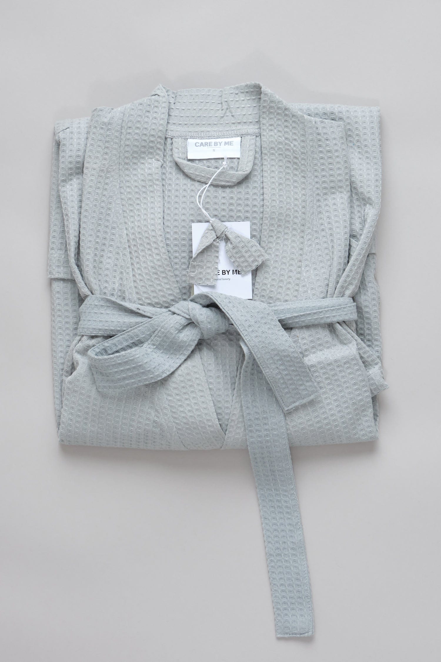 Folded Kathrine Kimono in Light Grey