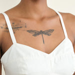 Carleen Apparel Womens Blouses Bra Top in White