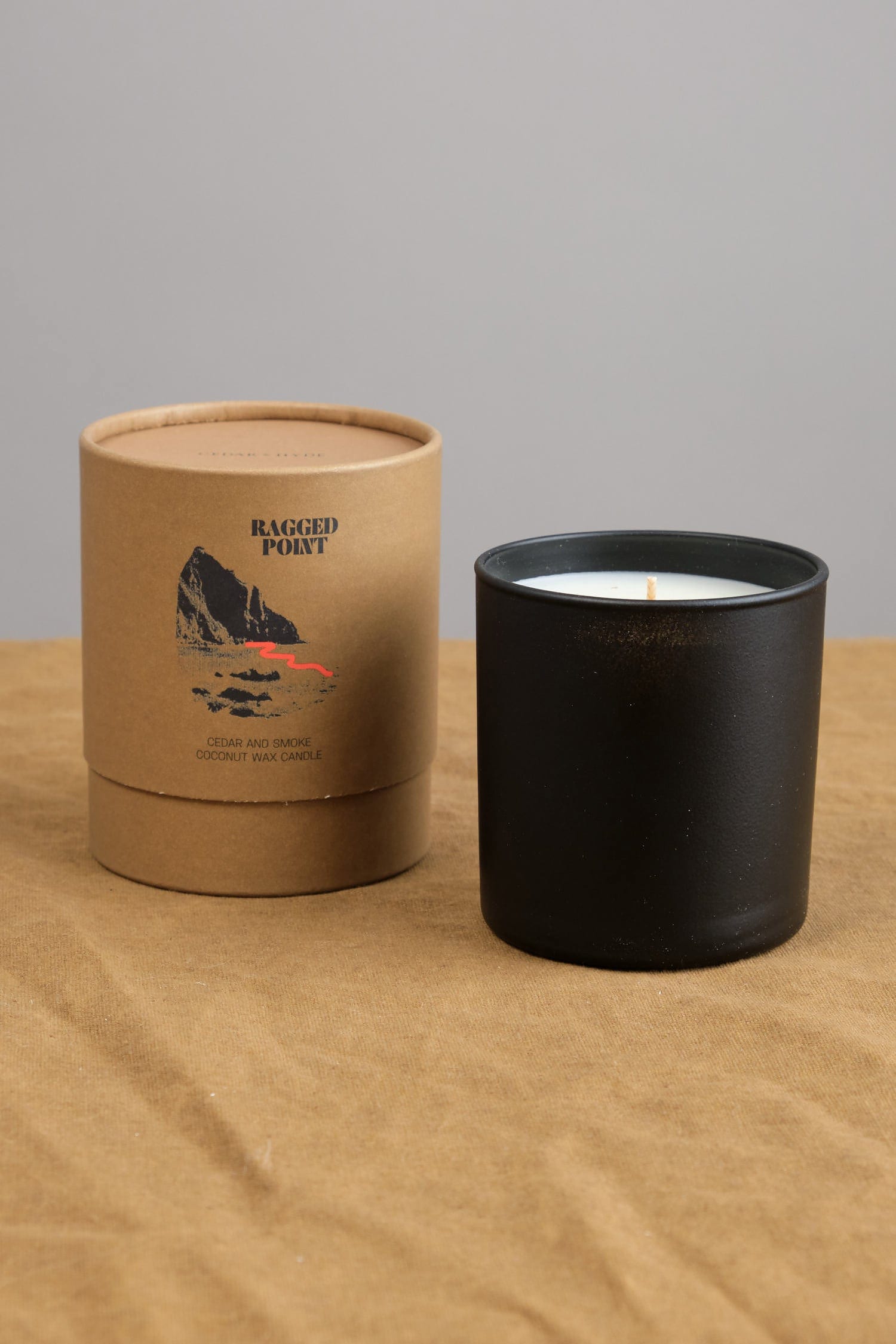 Cedar and Hyde Home Candles Ragged Point Candle Cedar + Smoke