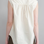 Back of Dido Blouse in Vanille