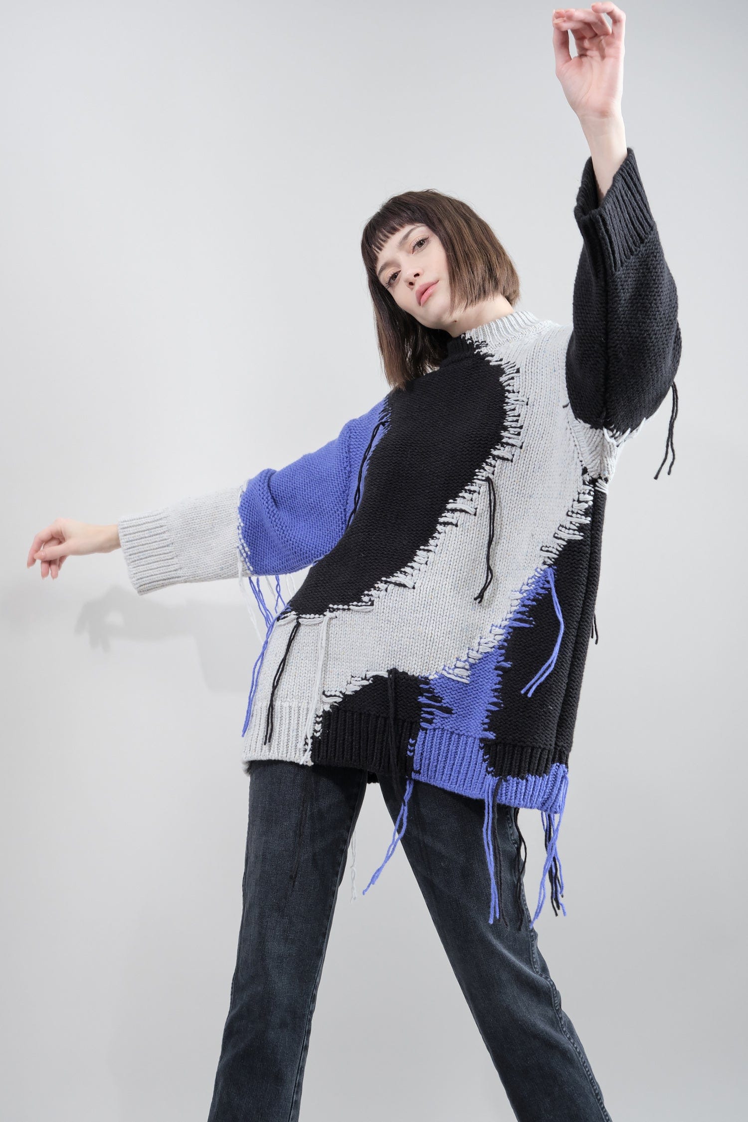 Christian Wijnants Apparel Womens Sweaters Kello Oversized Sweater