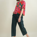 Christian Wijnants Apparel Womens Pants Priva Tapered Trouser Dark Emerald / 34