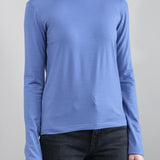 Christian Wijnants Apparel Womens Blouses Tad Long Sleeve Top in Anemome Anemone / XSmall