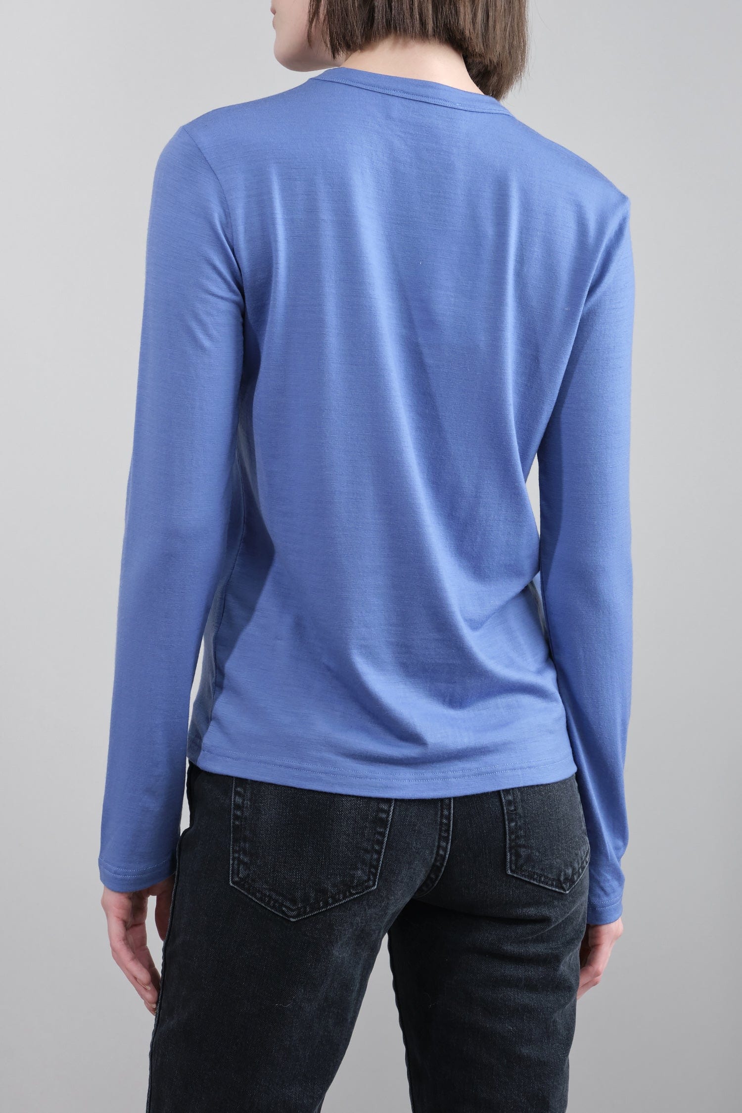 Christian Wijnants Apparel Womens Blouses Tad Long Sleeve Top in Anemome