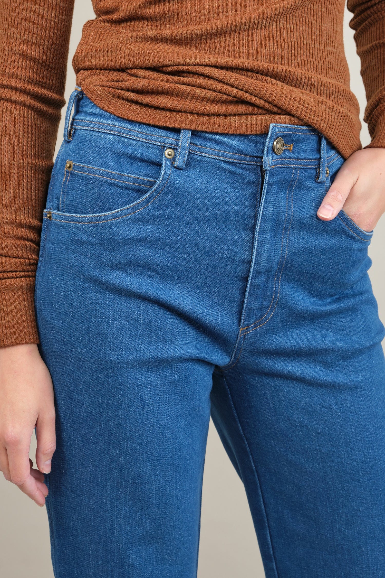 Front detailing on Miller Pant
