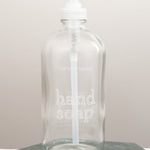 Common Good Home Cleaning Tools 16 oz Empty Glass Soap Bottle Hand