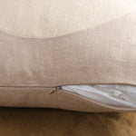 Correll Correll Home Pillows Gradient Circle Pillow with Ivory Ombre Circle Natural / 18" X 18"