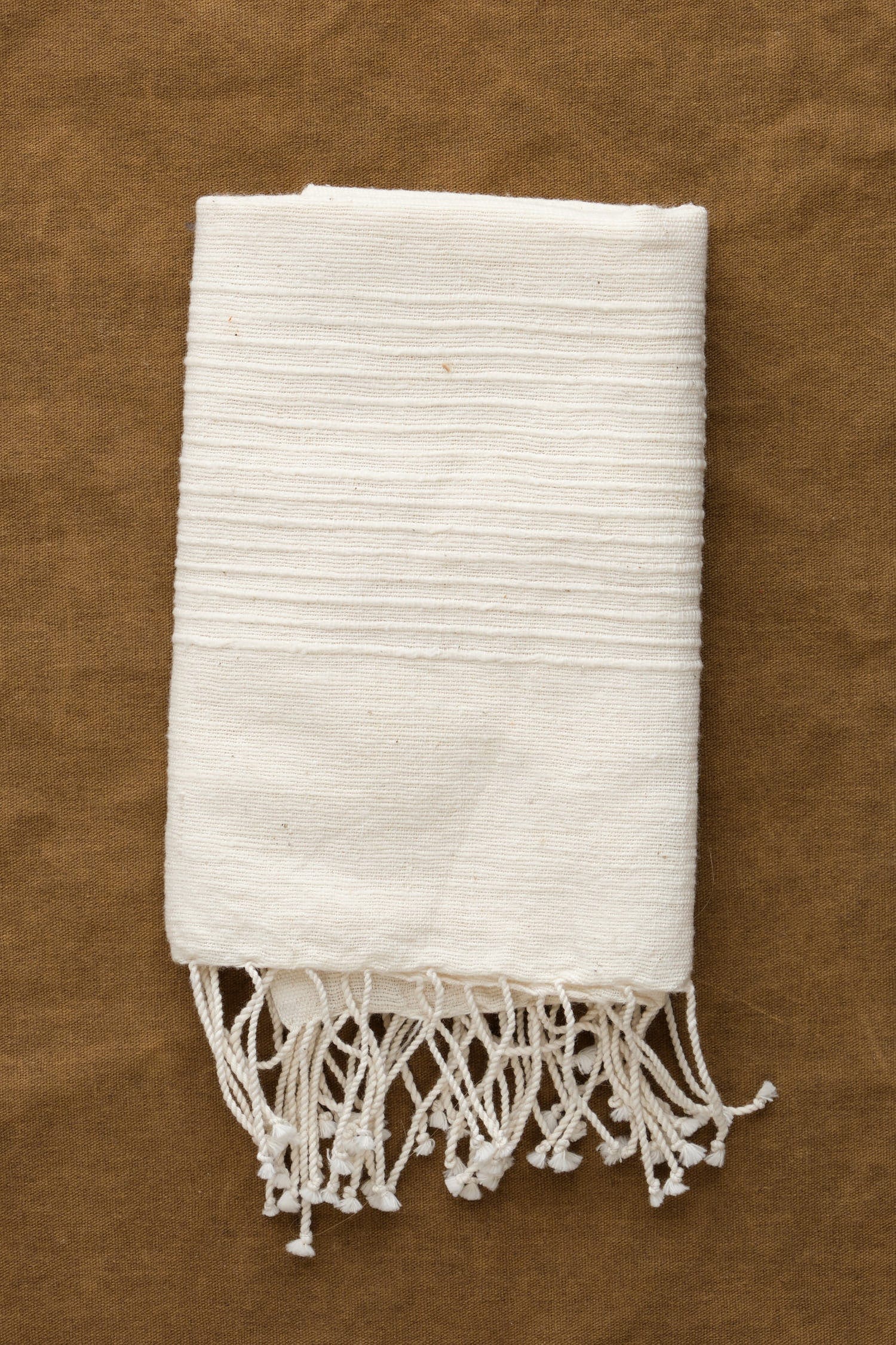 Creative Women Home Kitchen Towels Riviera Cotton Hand Towel Natural / 19" X 32"