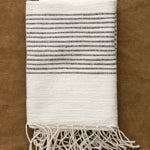 Creative Women Home Kitchen Towels Riviera Cotton Hand Towel Grey / 19" X 32"