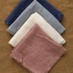 Creative Women Home Kitchen Napkins Stone Washed Linen Cocktail Napkin