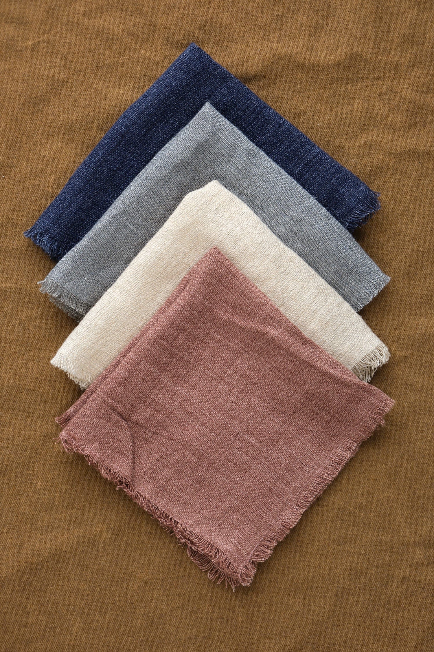 Creative Women Home Kitchen Napkins Stone Washed Linen Cocktail Napkin