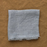 Creative Women Home Kitchen Napkins Stone Washed Linen Cocktail Napkin Oyster / 12" L X 12" W