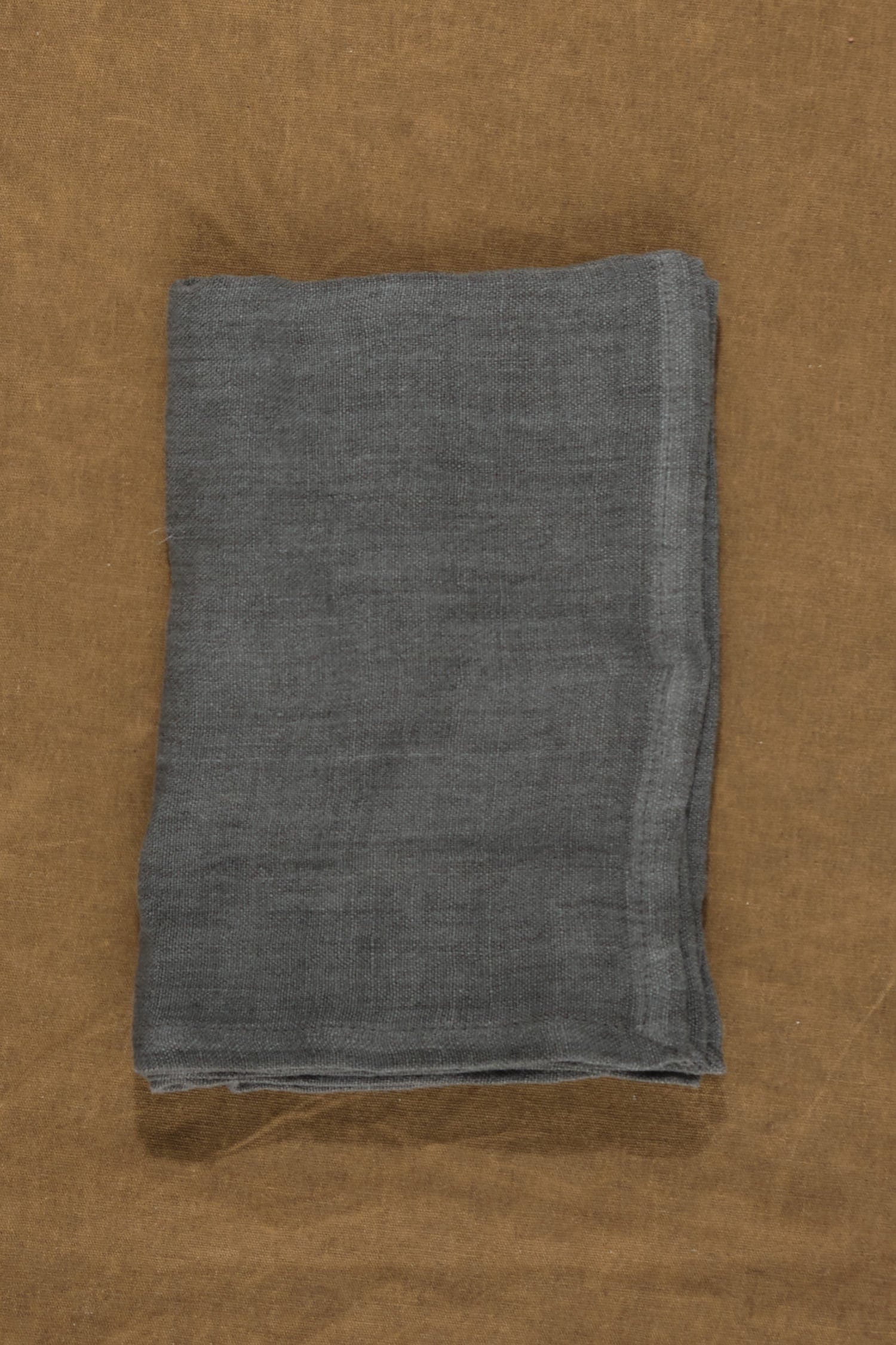 Creative Women Home Kitchen Towels Stone Washed Linen Tea Towel Iron Ore / 18" X 26"
