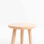 Tina Frey Designs Home Furniture Milking Stool in Nude Nude / 15" D X 12.5" H