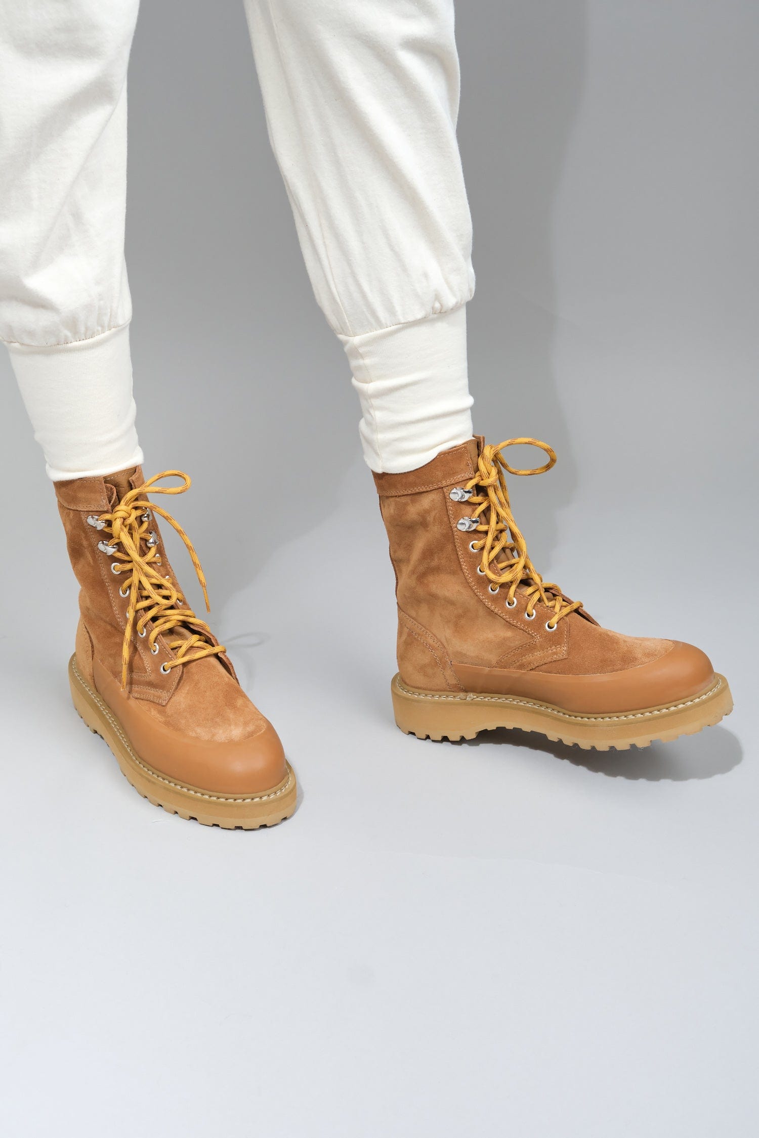 Altivole Due Boot in Cognac Suede styled