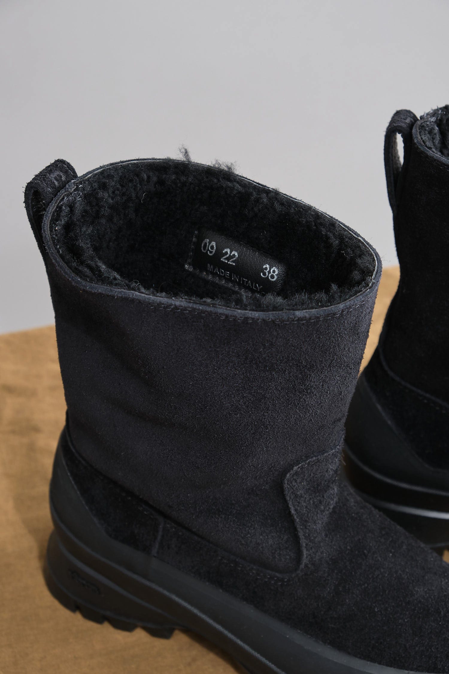 Inside of Belluno Boot