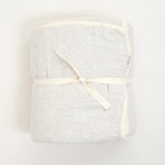 OONA Home Bedding King Plaid Bed Covers Black Stripes / 91" L X 98" W