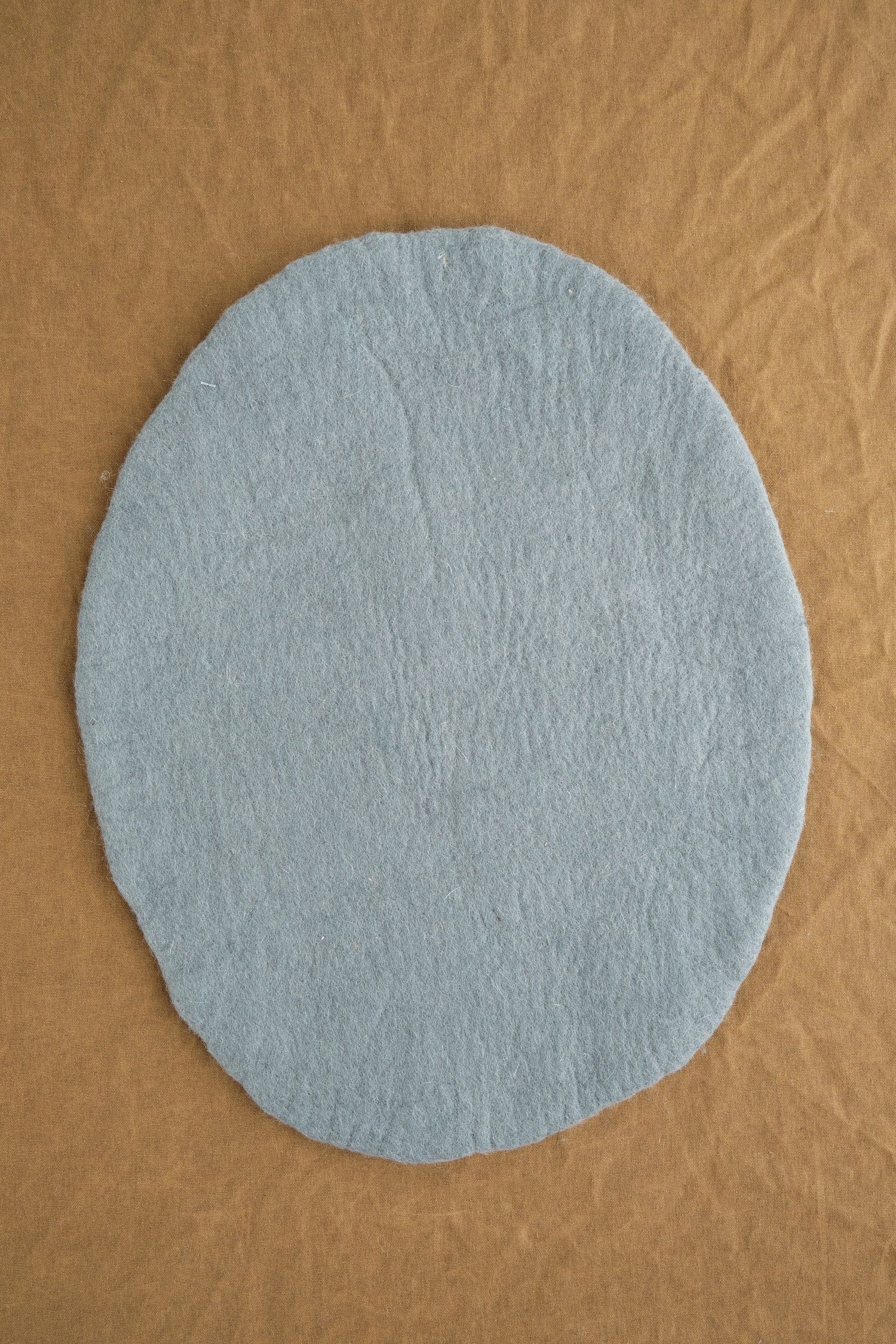 Farmhouse Pottery Home Kitchen Placemats Artisan Felt Placemats Teal