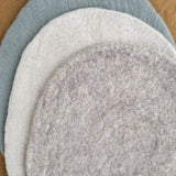 Farmhouse Pottery Home Kitchen Placemats Artisan Felt Placemats