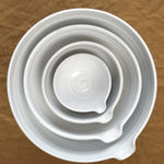 Farmhouse Pottery Home Kitchen Serving Pantry Bowl Set