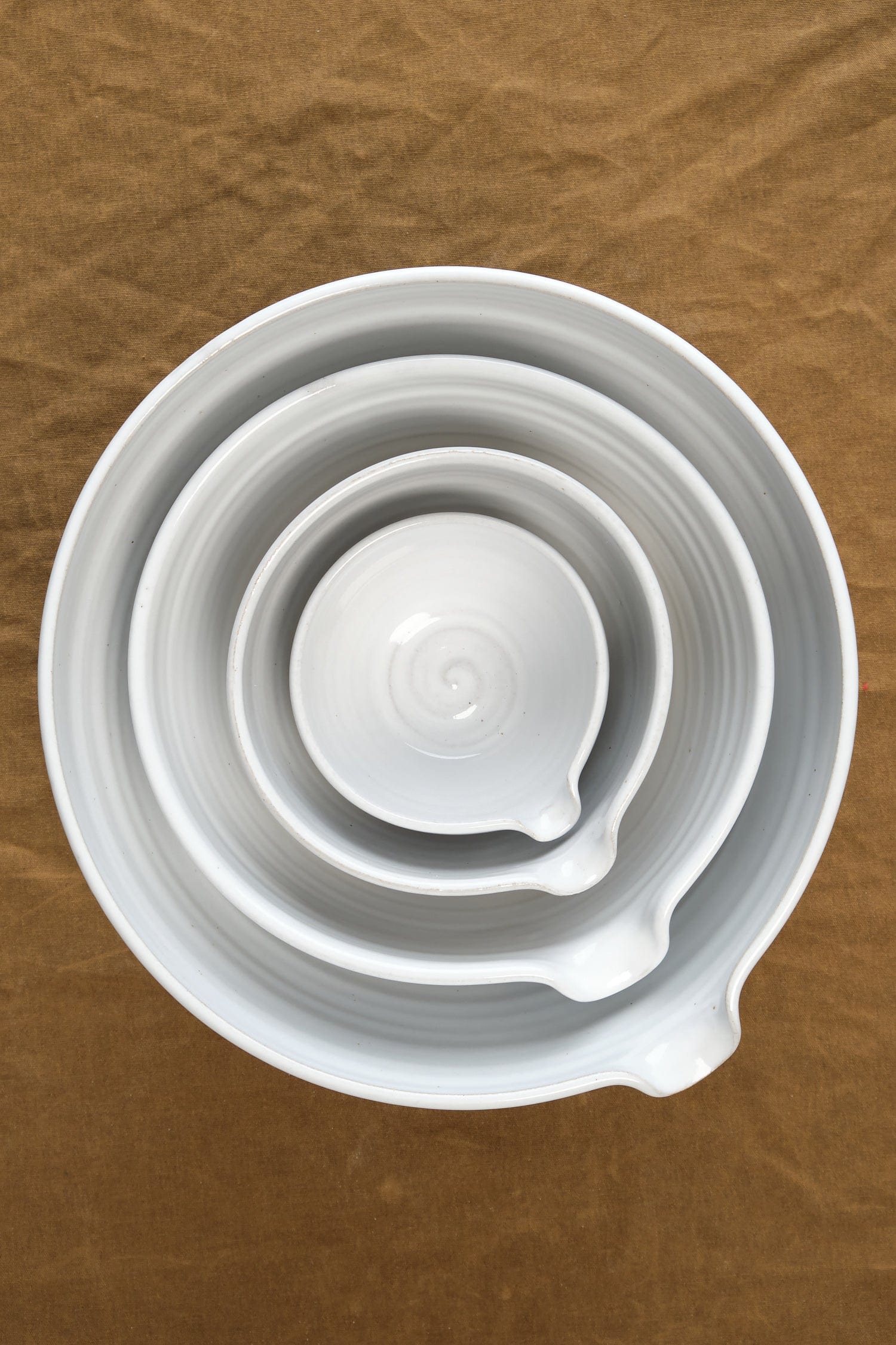 Farmhouse Pottery Home Kitchen Serving Pantry Bowl Set