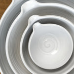 Farmhouse Pottery Home Kitchen Serving Pantry Bowl Set