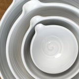 Farmhouse Pottery Home Kitchen Serving Pantry Bowl Set