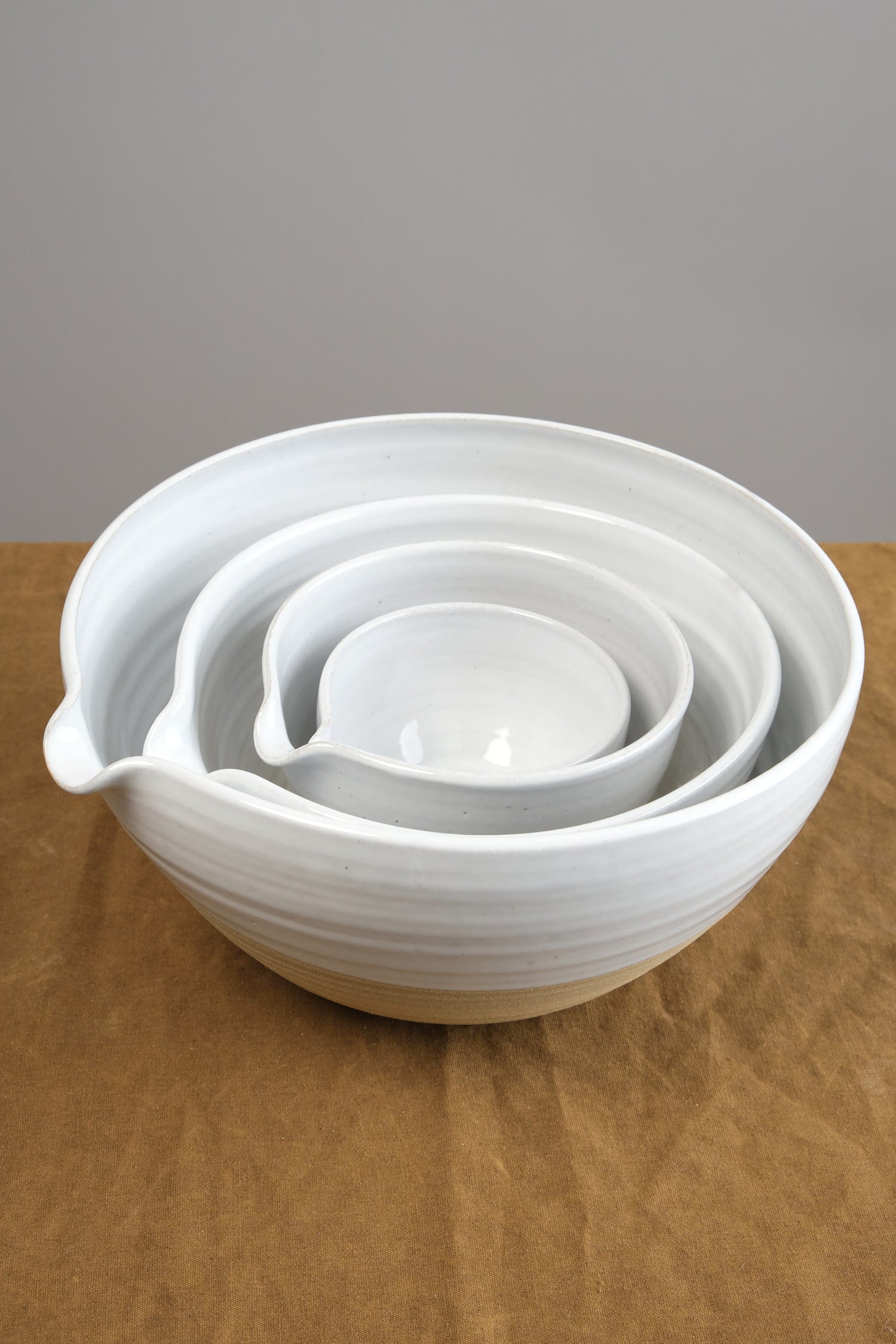 Farmhouse Pottery Home Kitchen Serving Pantry Bowl Set