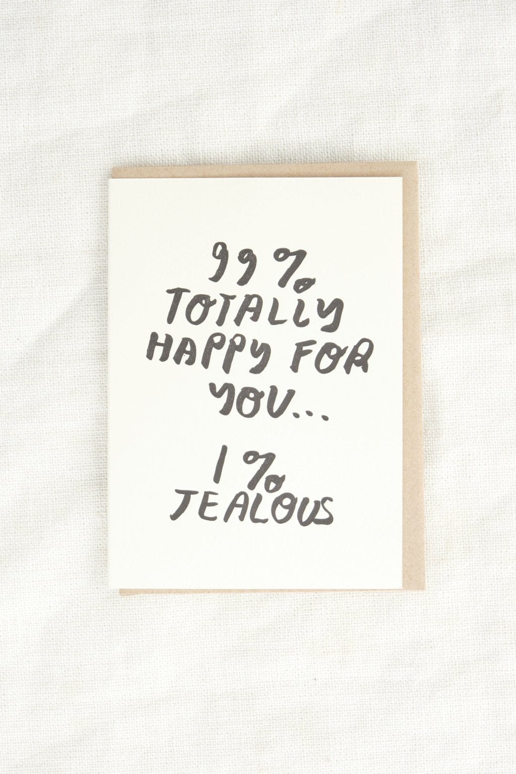 People Ive Loved Craft Stationery 99% Happy Card