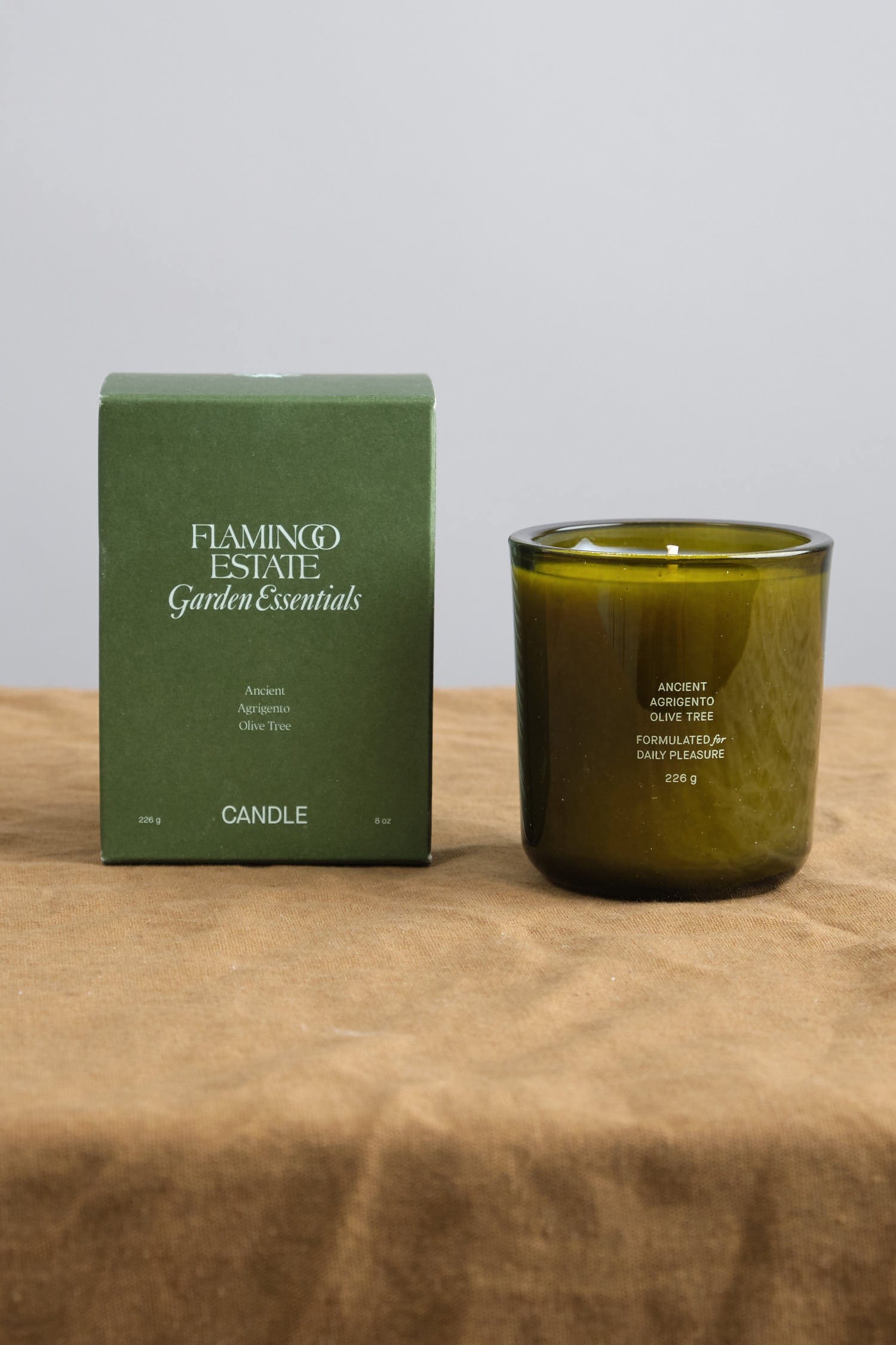 Flamingo Estate Home Candles Ancient Agrigento Olive Tree Candle