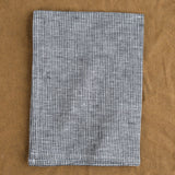 Fog Linen Work Home Kitchen Towels Linen Kitchen Cloth Houndstooth Check / 17.5" W X 25.5" L