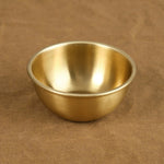 Fog Linen Work Home Kitchen Serving Small Brass Bowl Brass / 3.5" Dia X 1.5" H