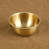 Fog Linen Work Home Kitchen Serving Small Brass Bowl Brass / 3.5" Dia X 1.5" H