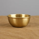 Fog Linen Work Home Kitchen Serving Small Brass Bowl Brass / 3.5" Dia X 1.5" H