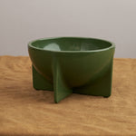 Fort Standard Home Vessels Small Standing Bowl in Moss Moss