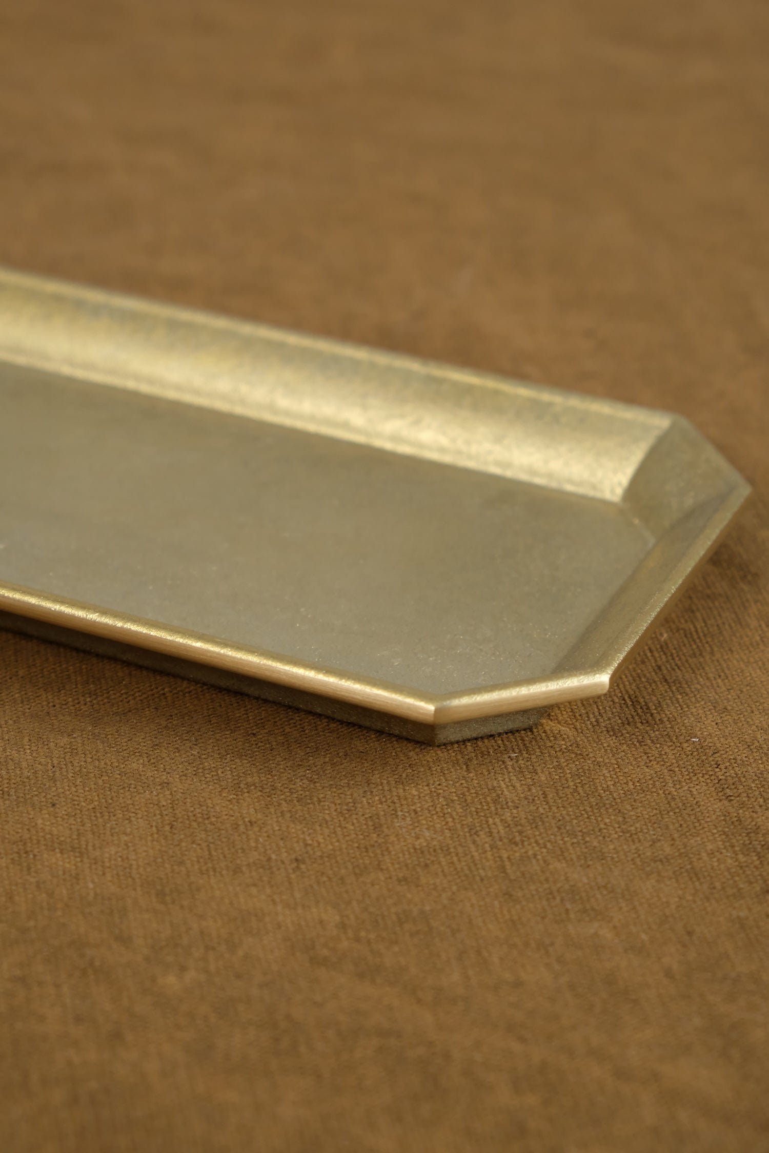 Futagami Home Objects Large Brass Stationery Tray