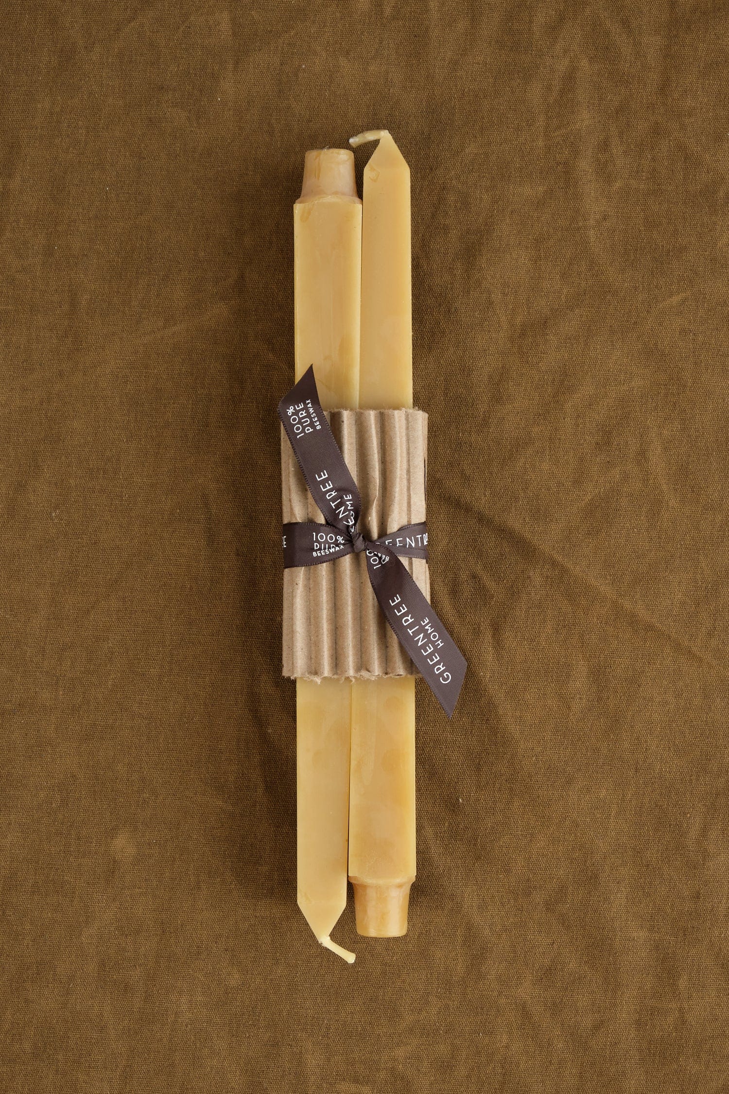 Natural Square Tapers Candle