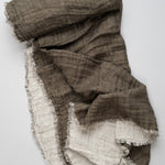 Hale Mercantile Home Throws Crush Double Throw Armee/Sable / 63" L X 87" W