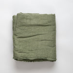 King Flocca Duvet Cover in Armee