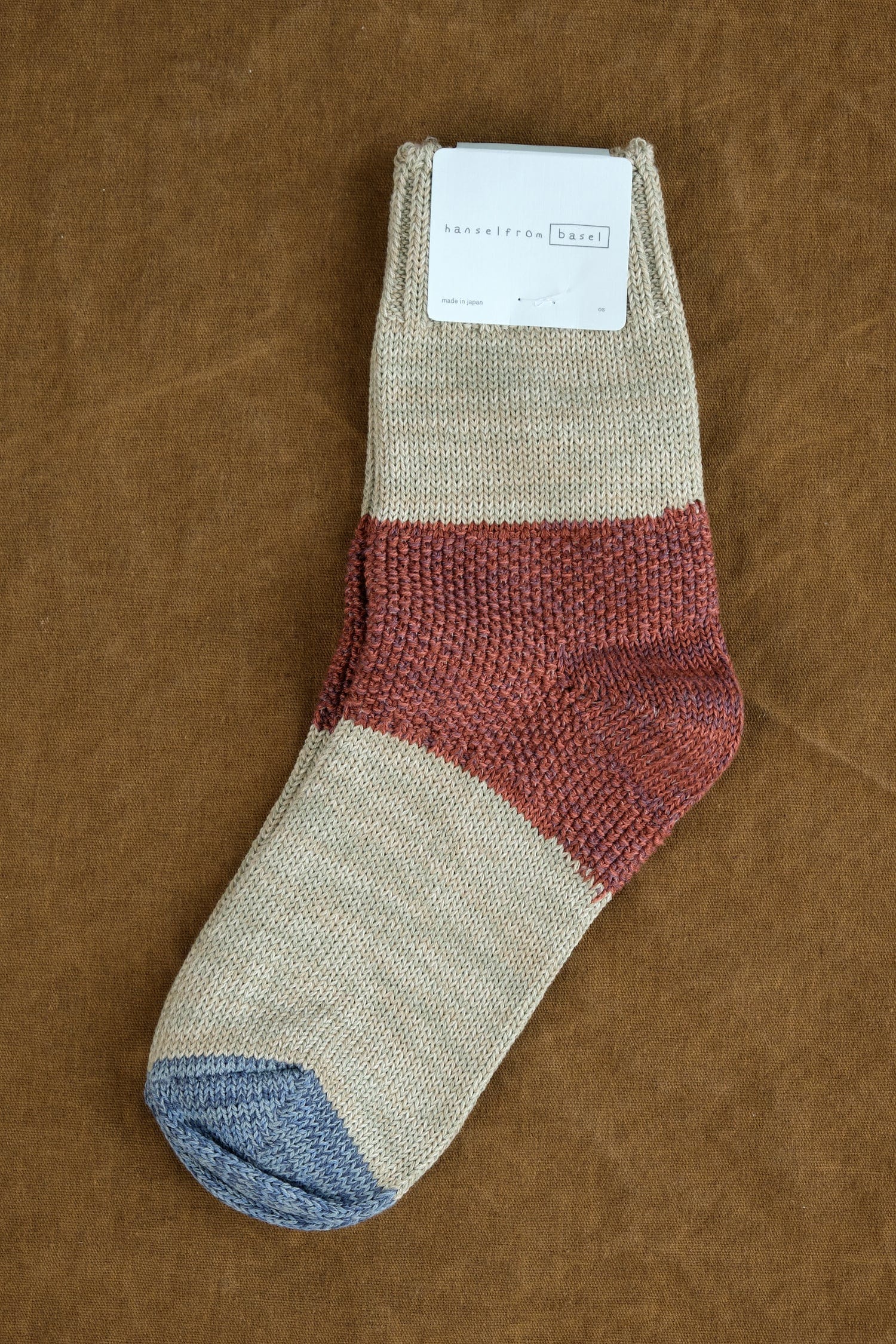 Hansel From Basel Accessories Socks and Tights Tonal Dapple Crew Socks in Pistachio