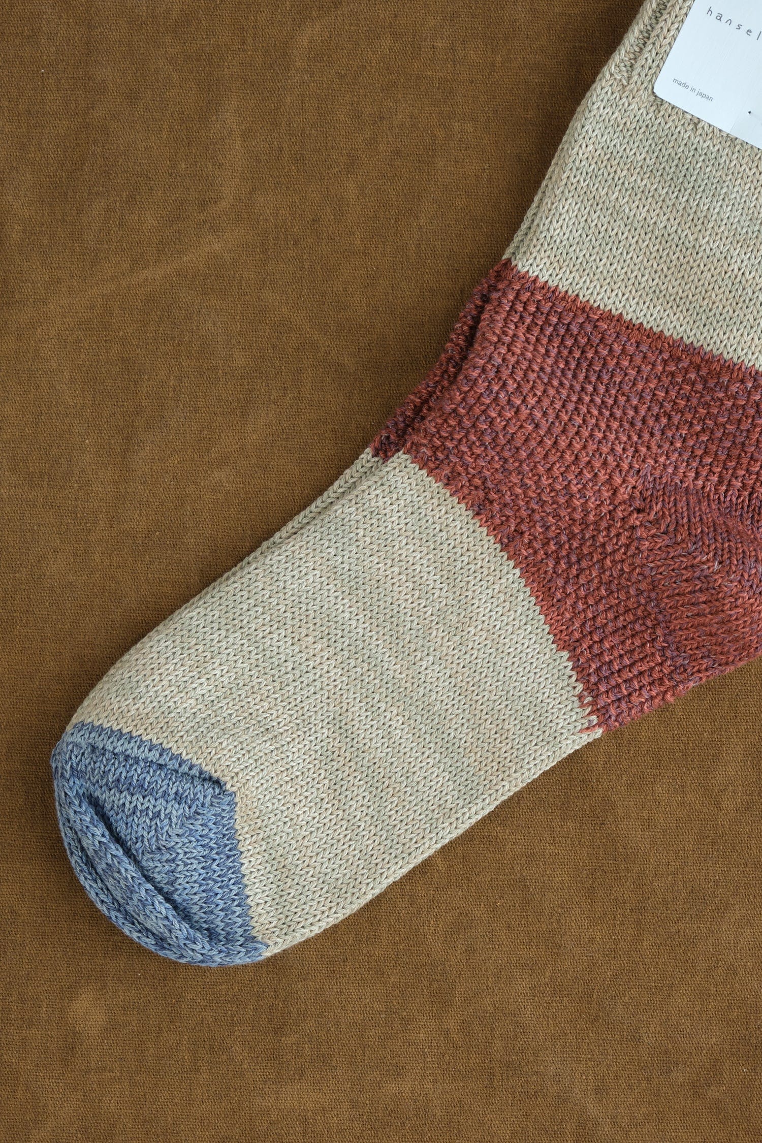 Hansel From Basel Accessories Socks and Tights Tonal Dapple Crew Socks in Pistachio