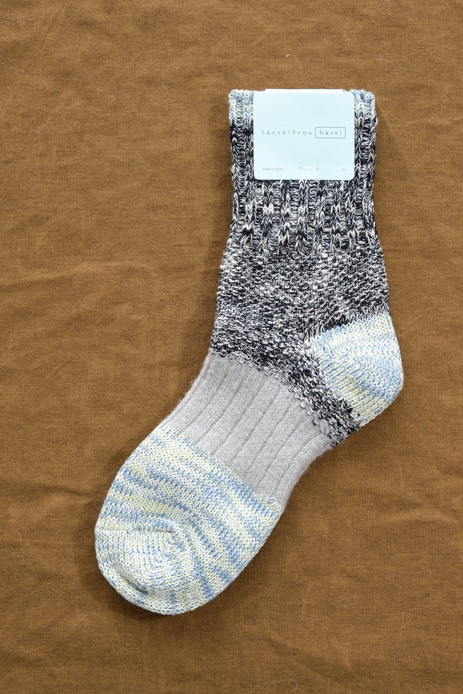 Hansel From Basel Accessories Socks and Tights Dapple Crew Socks Pepper