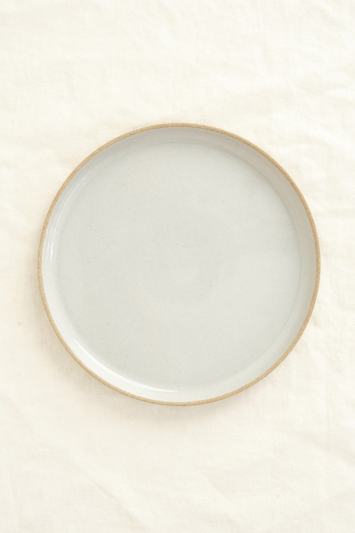 Hasami Porcelain Home Kitchen Dishware 8.5" Small Plate Gloss Gray / 8 5/8" D X 7/8" H