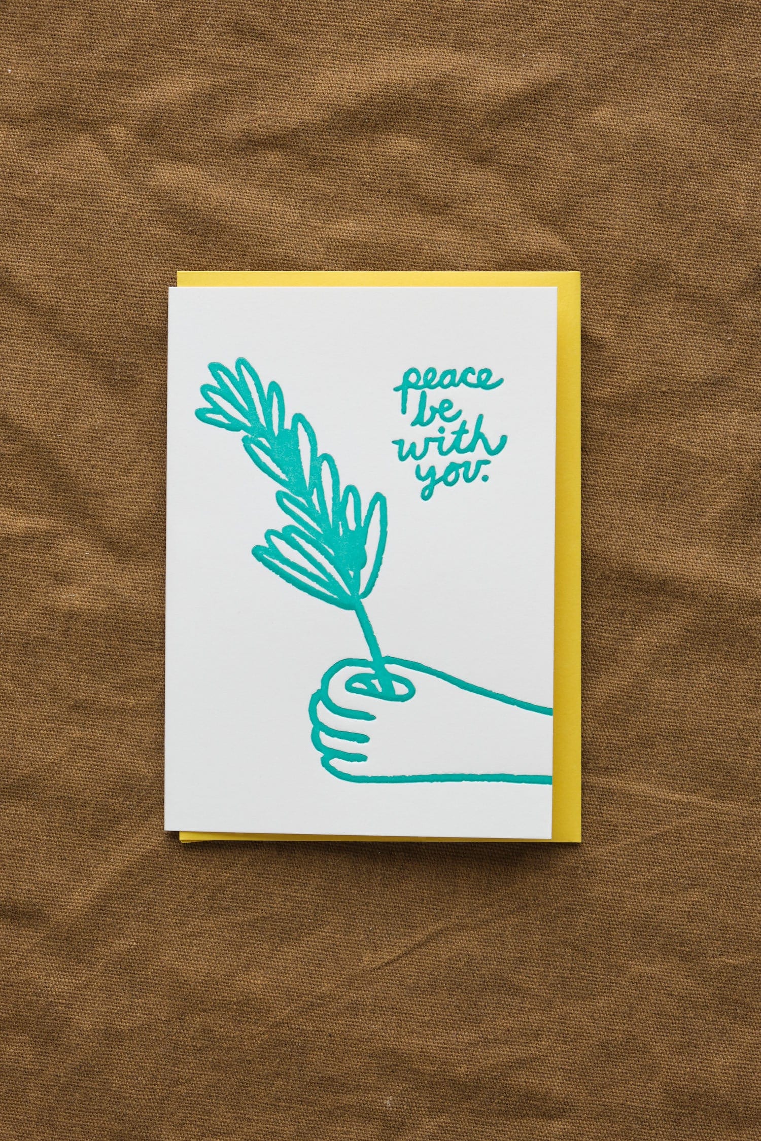 Peace Be With You Card