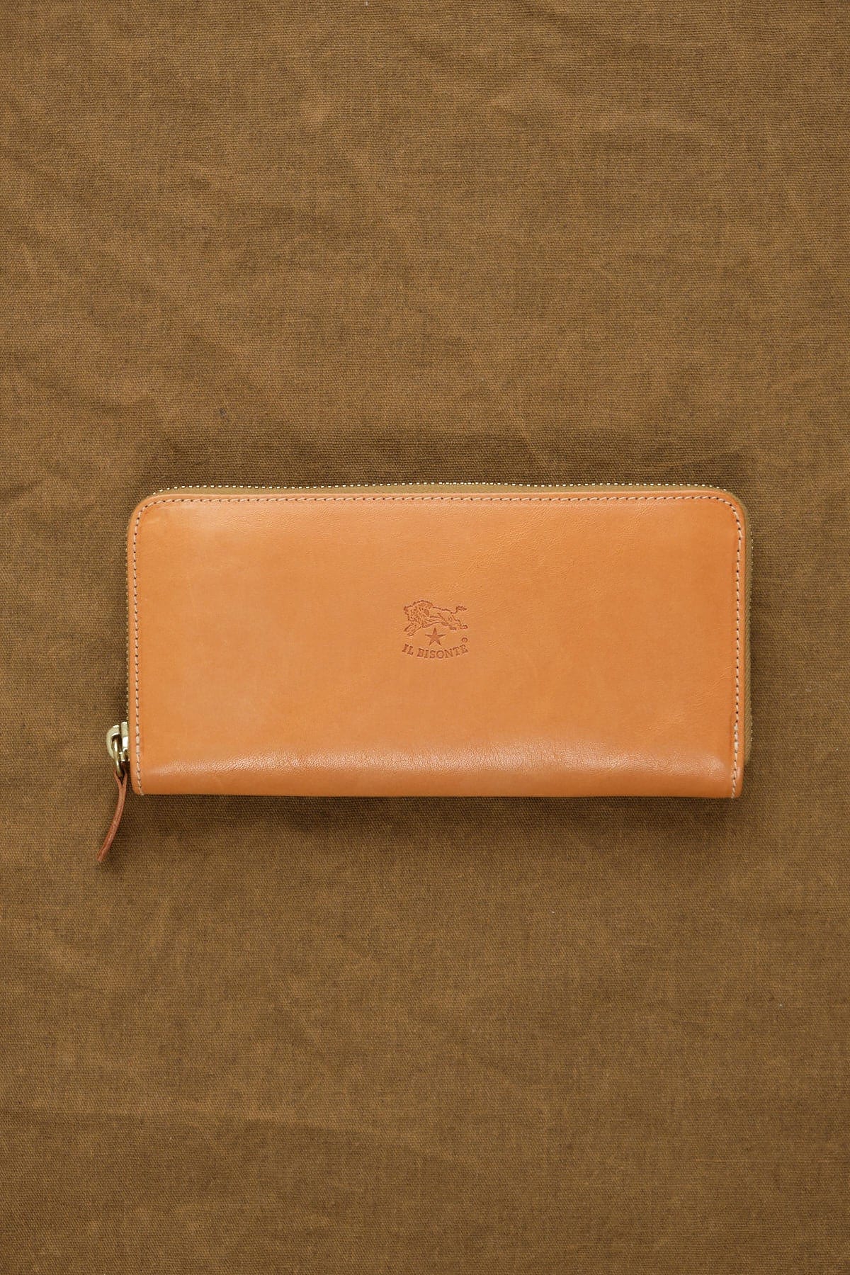 Il Bisonte Accessories Wallets Ametista Zip Around Wallet Naturale / 7.5" L X 4" W