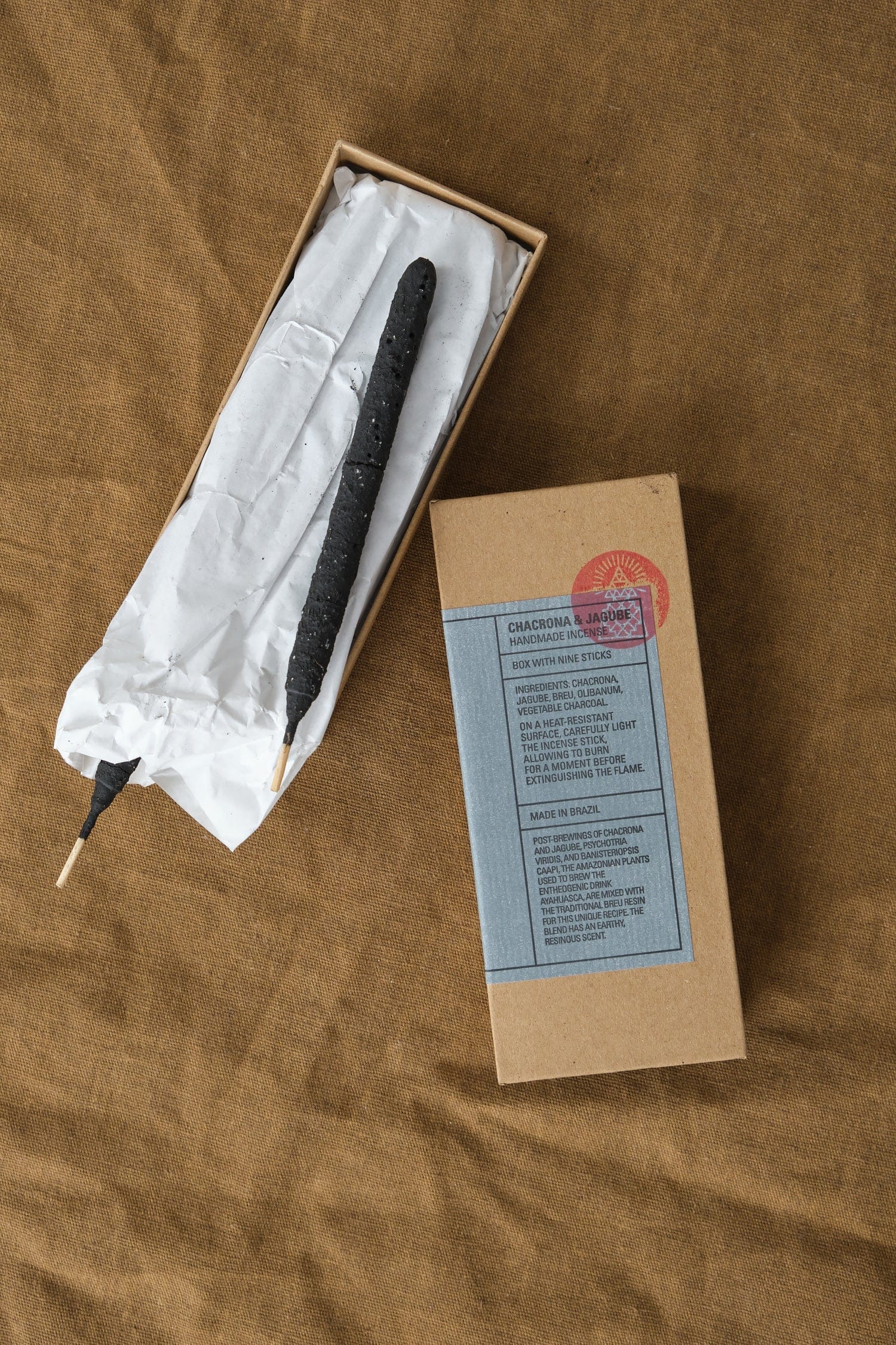 Incausa Home Incense Breu Resin Incense in Charcona and Jagube Charcona and Jagube