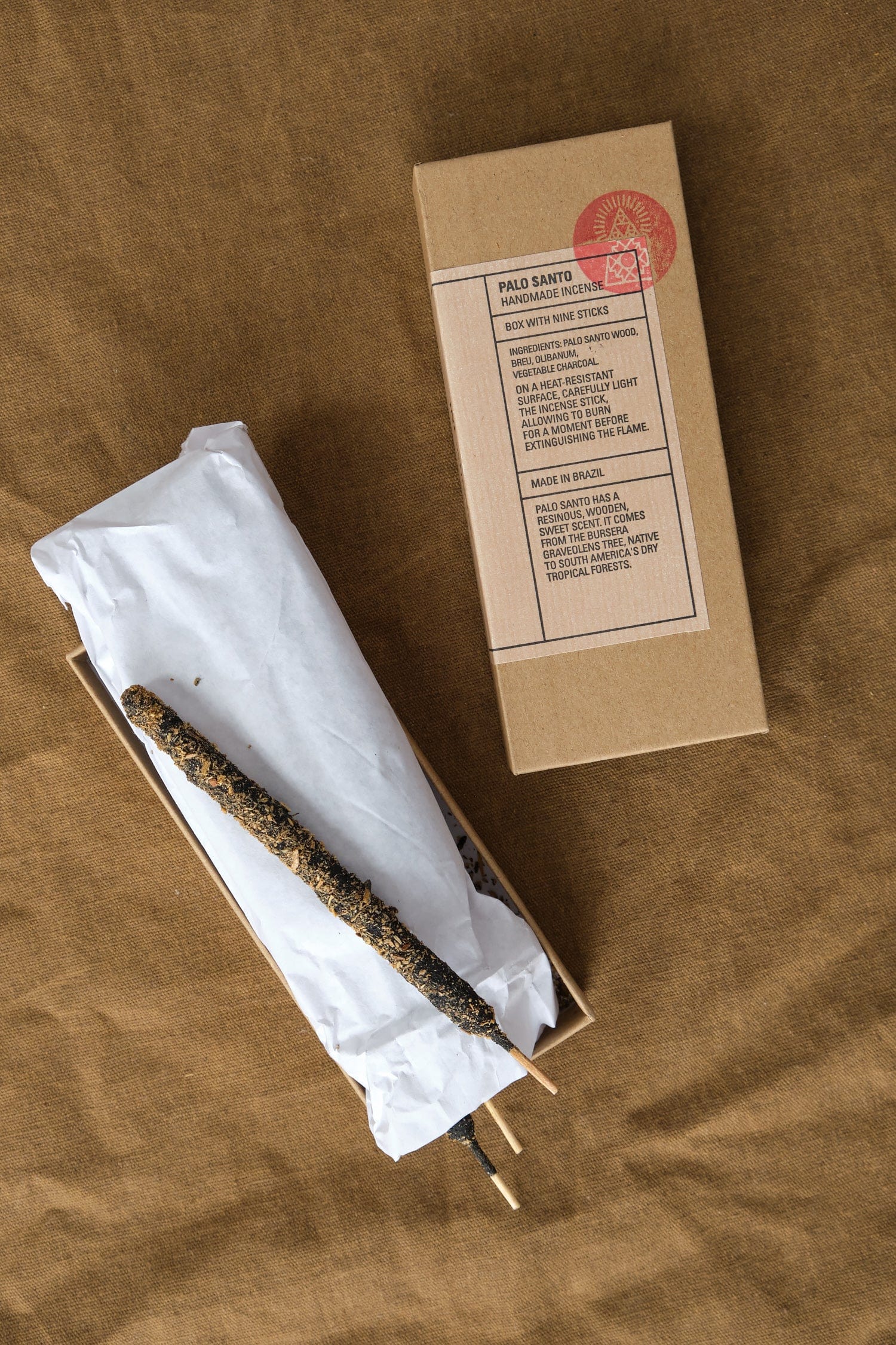 Incausa Home Incense Breu Resin Incense in Palo Santo Palo Santo