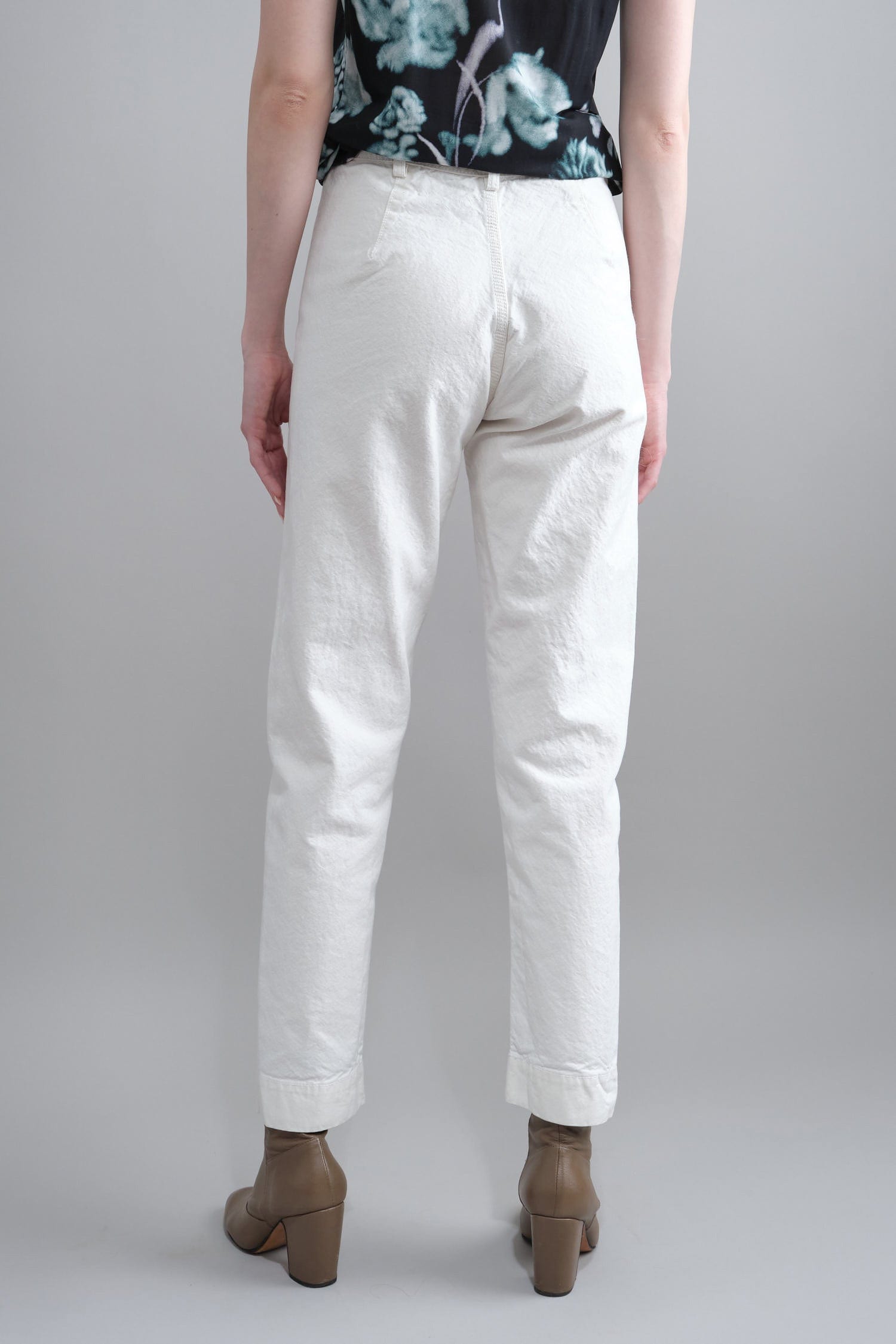 Jesse Kamm Apparel Womens Pants Ranger Pant in Salt White
