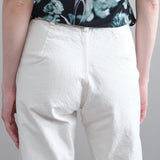 Jesse Kamm Apparel Womens Pants Ranger Pant in Salt White
