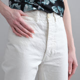 Jesse Kamm Apparel Womens Pants Ranger Pant in Salt White